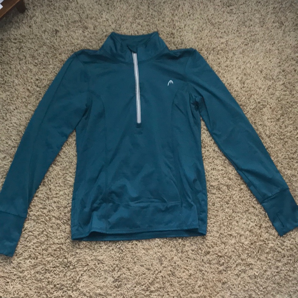 Blue Activewear Pullover